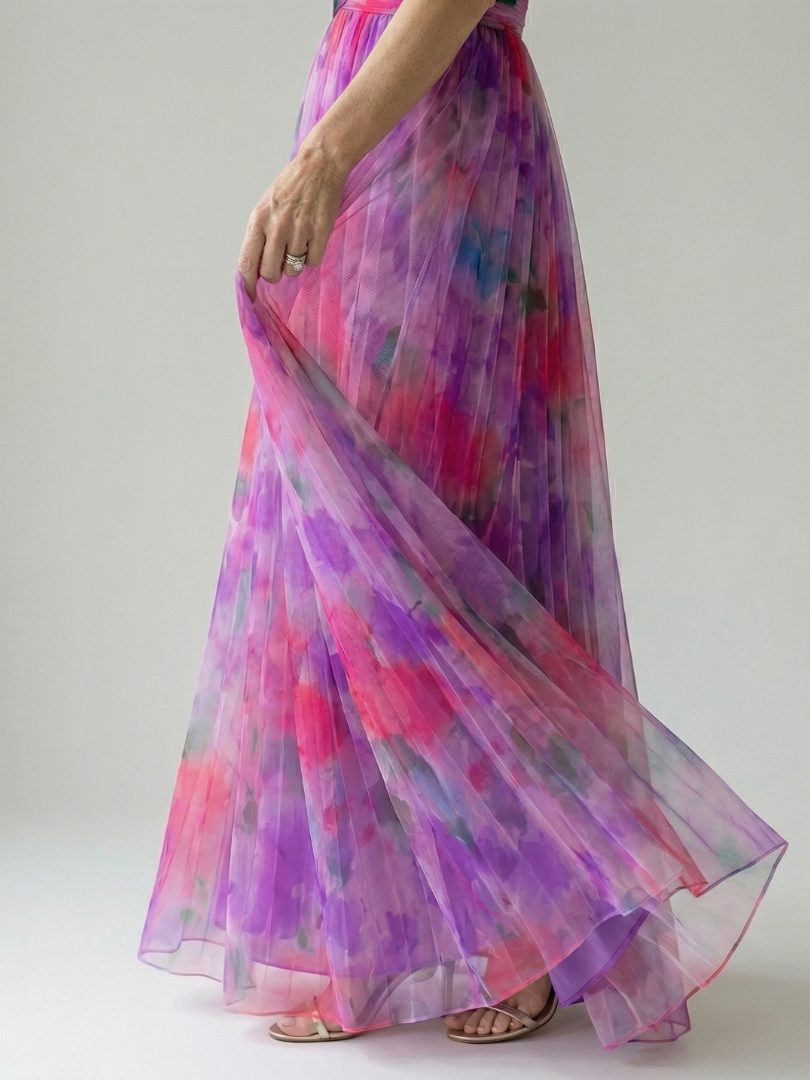 Isel | Soft Wrap Maxi Kleid