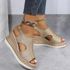 Maeve – Entspannte Keilsandalen