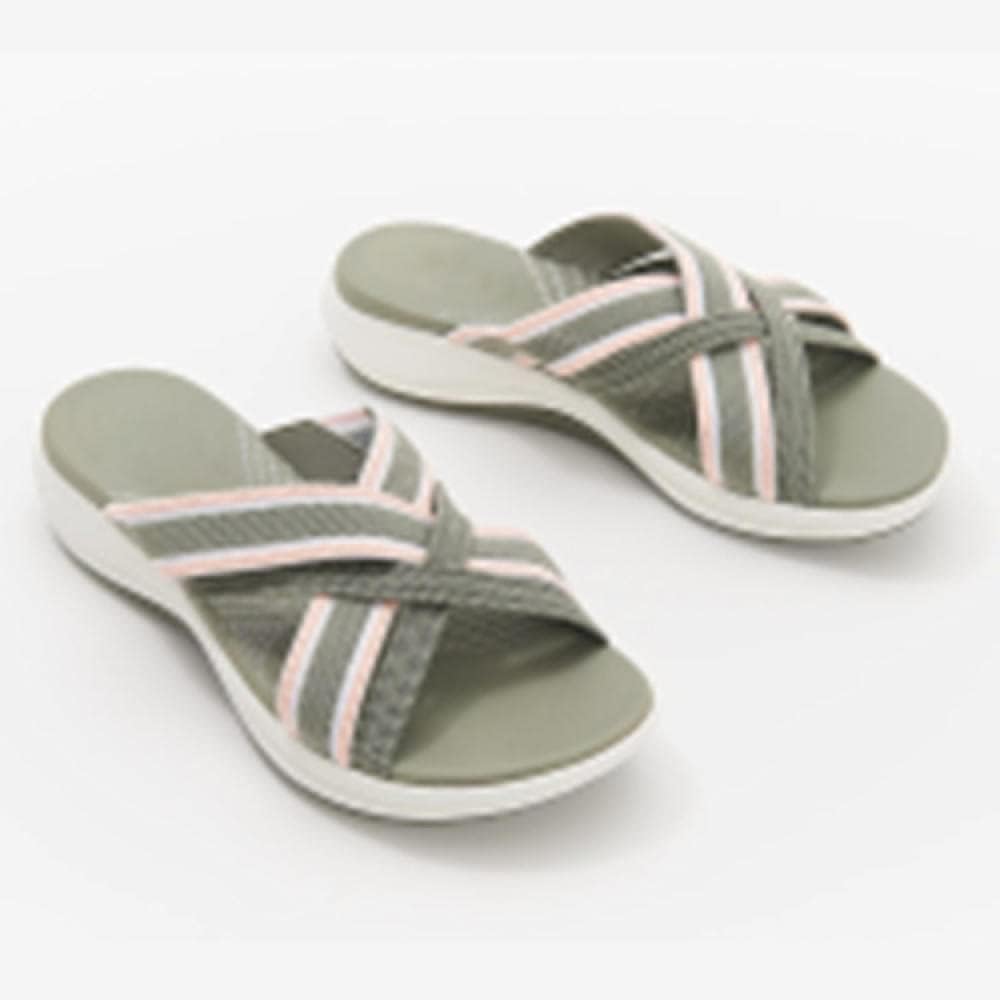 Aerynna™ | Orthopädische Komfort-Cross-Slide-Sandalen