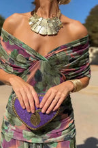 ANA | ELEGANTES MAXI-FALTENKLEID