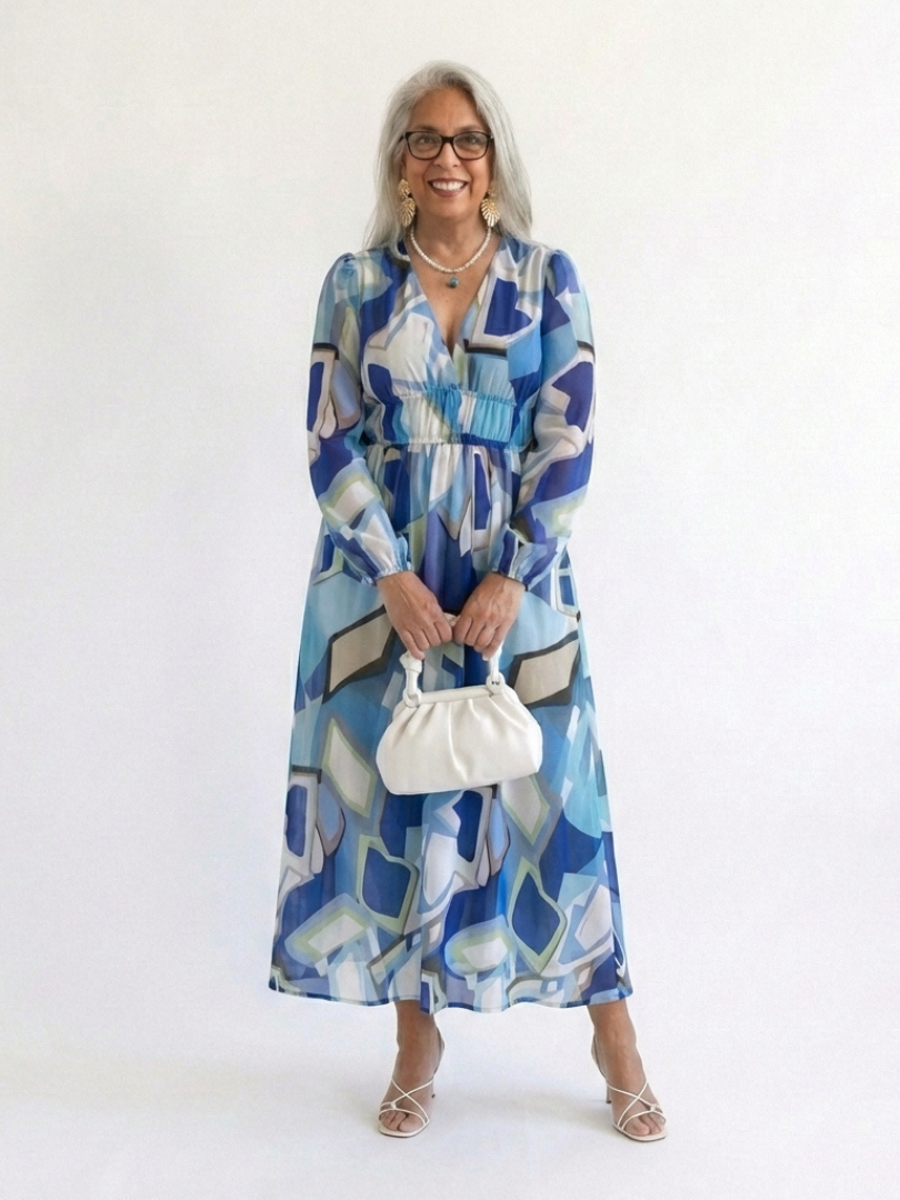 ALTHEA | FLORAL MAXI-KLEID
