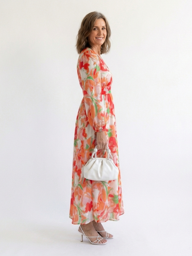 ALTHEA | FLORAL MAXI-KLEID