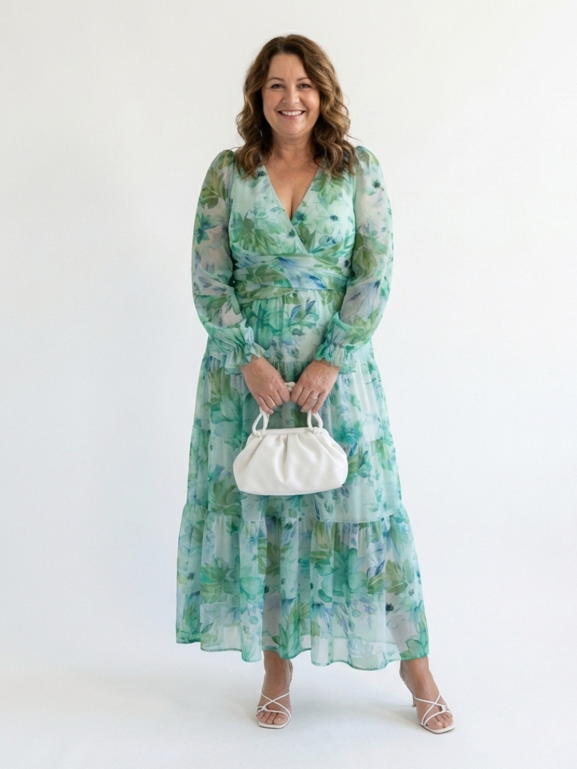 ALTHEA | FLORAL MAXI-KLEID