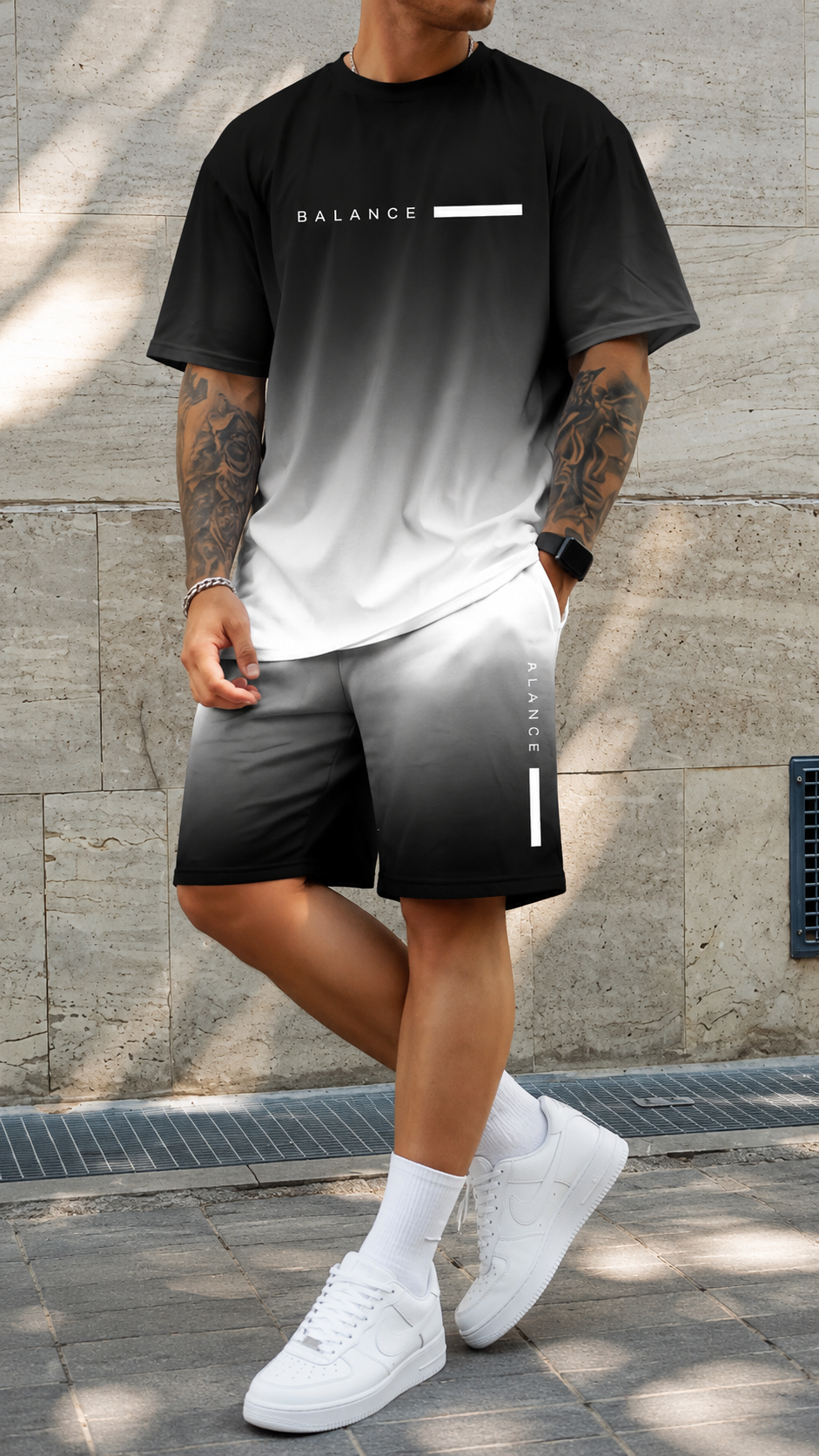Blade | Herren-Sommer-Set mit modernem Farbverlauf