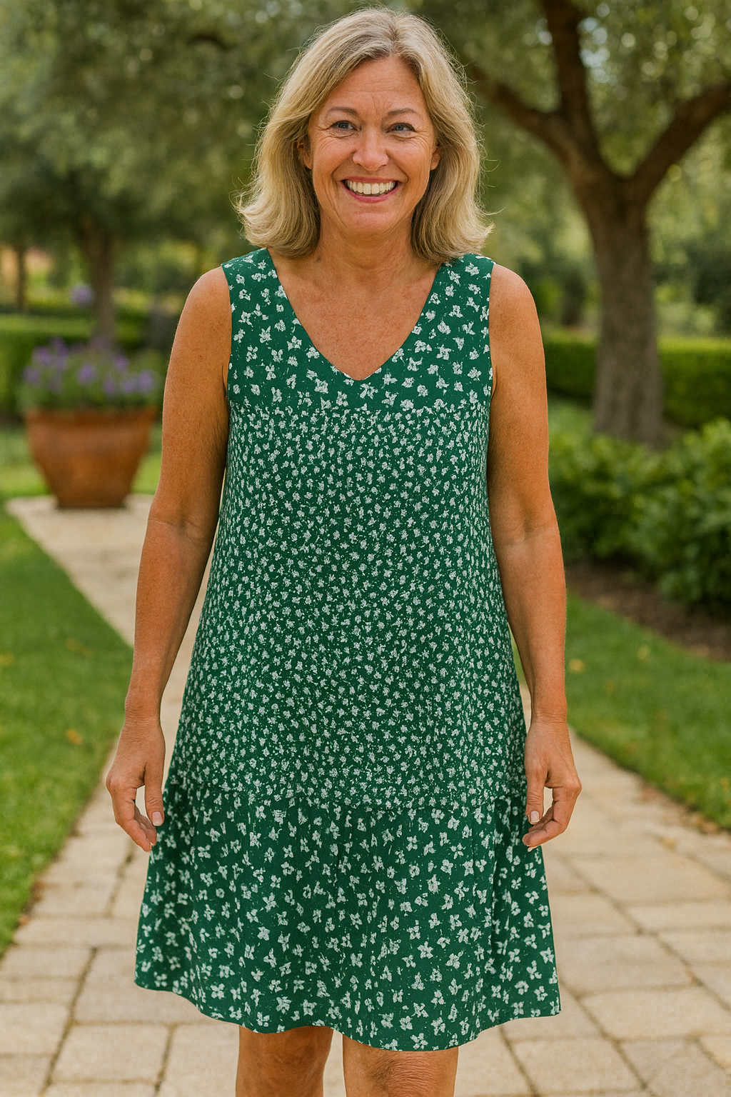 Lillian | Flow Midi Kleid