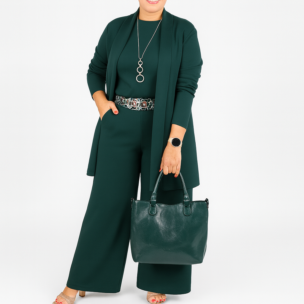 Lucy – Elegantes 3-Teile Stretch-Set