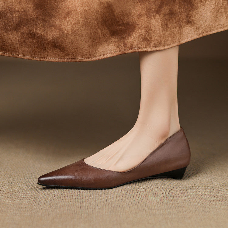 Arla Echtes Leder Ballerinas
