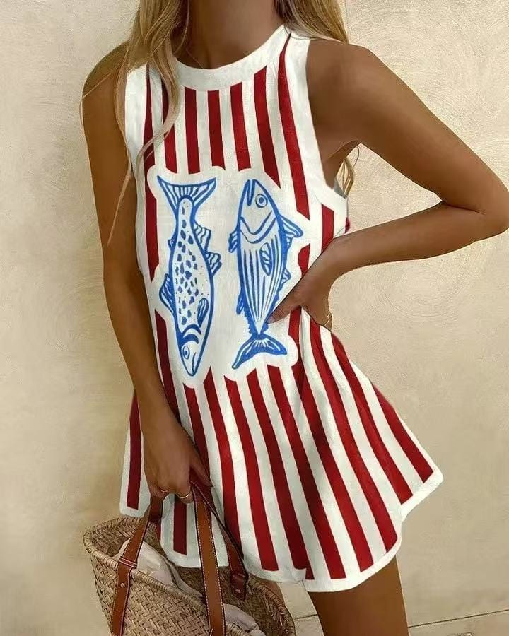 Pearl™ Leinenkleid