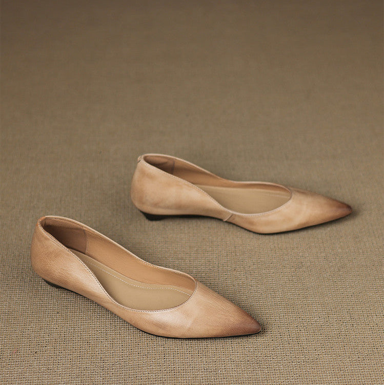 Arla Echtes Leder Ballerinas