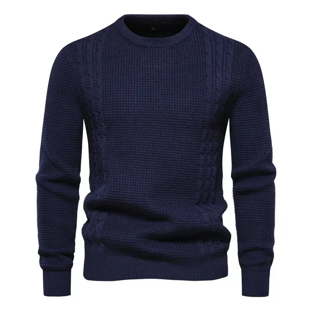 Drechsler | Strick Casual Warmer Herrenpullover