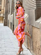 Elvina - Bedrucktes Wickelkleid