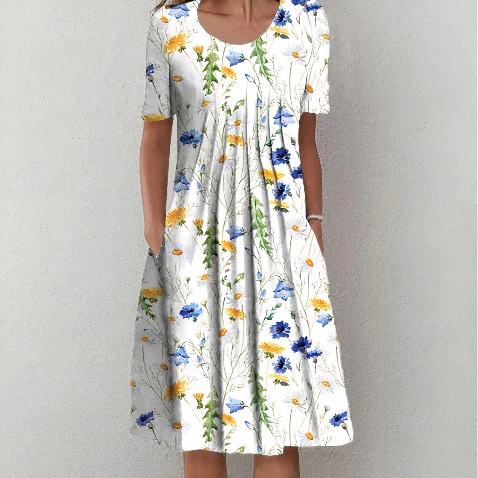 Leilanih | Sommerblüten-Party-Kleid