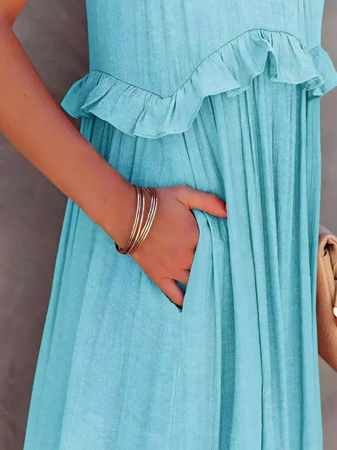 Dylilah | Kleid mit Rüschensaum