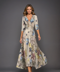 Emmily | Kleid mit mittellangen Ärmeln