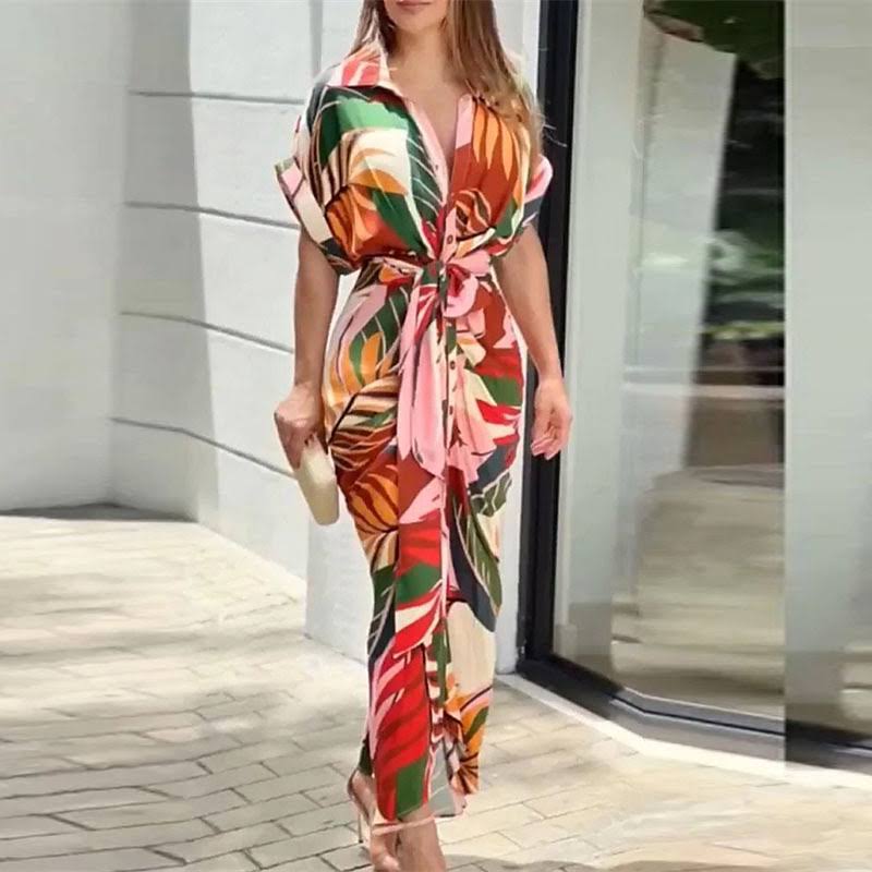 Ferne | Rüschensaum-Kleid